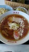 「炒飯セット 手打ち麺 950円」@清華軒の写真