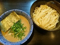 「【限定】鶏と帆立の濃厚つけめん ￥800」@二代目 狼煙 ～心～の写真