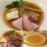 「醬油そば 750円」@麺匠 MONACOの写真