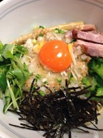 「干し海老油そば」@味香房 海居人の写真