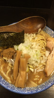 「濃厚狼煙ラーメン 大盛り」@狼煙 〜NOROSHI〜の写真