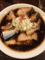 「ネオ竹岡式らーめん990円（今月の創作、1月末頃までの限定予定）」@麺や 庄のの写真