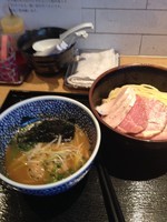 「チャーシュー濃厚魚介つけ麺  1100円」@麺屋 一燈の写真