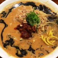 「黒ゴマ坦々味噌ラーメン」@江戸味噌ラーメン 二代目てらッちょ 石岡店の写真