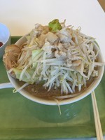 「ラーメン大盛り 全増し」@ジャンクガレッジ イオンレイクタウンmori店の写真