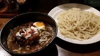 「牛すじつけそば」@麺 池谷精肉店の写真