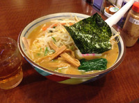 「みそラーメン（大盛り）600円＋150円」@和光食堂の写真
