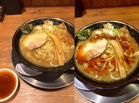 「中華そば700円＋シュリンプ100円」@六厘舎 大崎店の写真