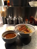 「トムヤムつけソバ＋小ご飯」@BASSANOVAの写真