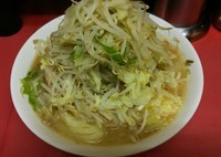 「ラーメン豚入り（豚4枚）　ヤサイニンニクアブラ　800円」@ラーメン二郎 ひばりヶ丘駅前店の写真