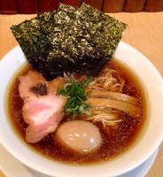 「海苔玉醤油そば　1000円」@Japanese Soba Noodles 蔦の写真