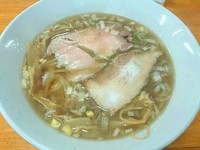 「らーめんニボシ風味 750円」@らーめん逆流の写真