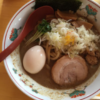 「とろりそば半熟味玉」@味箪笥の写真