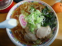 「らーめん 600円」@みたか食堂の写真