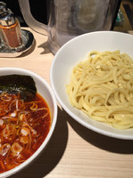 「辛つけめんライト」@TOKYO UNDER GROUND RAMEN 頑者の写真