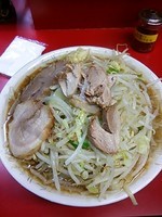 「大ラーメン野菜ニンニク  800円」@ラーメン二郎 西台駅前店の写真