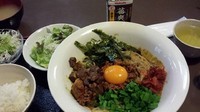 「台湾カレーまぜそば　850円」@宮崎郷土料理 どぎゃんの写真