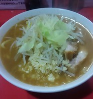 「普通盛　750円　ﾆﾝﾆｸ少なめ」@麺屋 鳳の写真