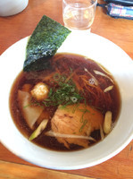 「煮干しそば」@自家製麺 えなみの写真