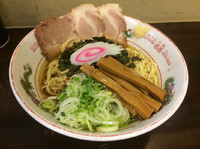 「煮干し油そば」@なかた屋 神田店の写真