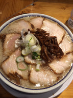 「肉そば（こってり）1000円」@田中そば店 秋葉原店の写真