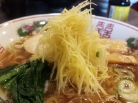 「【期間限定】佐野生姜そば＋鶏節ごはん」@中華蕎麦 瑞山（ZUIZAN）の写真