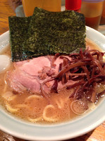 「しょうゆ豚骨ラーメン ¥650」@元気屋の写真