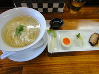 「【気まぐれ限定】あご節コンチータ」@塩らーめん 千茶屋の写真