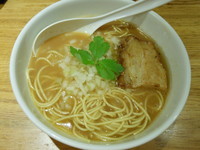 「純・あご煮干しそば」@煮干し中華そば三四郎の写真