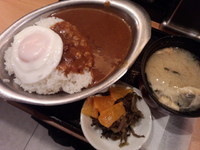 「モーニングカレー550円」@品川ひおきの写真