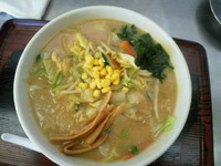 「味噌ラーメン 600円」@まんさく食堂の写真