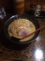 「味噌ネギラーメン 900円」@邦心 石堂店の写真