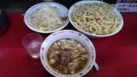 「たまつけ麺、７００、野菜ましまし」@蓮爾 登戸店の写真