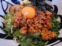 「《限定》　台湾まぜそま（麺少な目）」@凌駕IDEAの写真