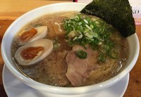 「味玉ラーメン＋麺大盛り（￥640＋￥80）」@背脂醤油ラーメン まる星の写真