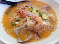 「《限定》　鶏白湯のブイヤベース」@とり麺や五色の写真