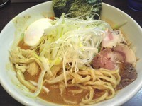 「【限定】辛みそ麺（温玉つき）￥800」@打立て自家製麺 ラーメンKの写真