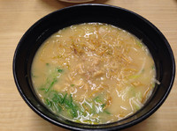 「鶏そぼろ入り西京味噌ラーメン 280円（税別）」@スシロー 町田木曽店の写真