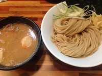 「全部入りつけ麺銀だら搾り：1150円」@鮮魚らーめん 五ノ神水産の写真