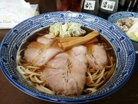 「煮干し中華 中¥600+ライス¥100」@なかた屋の写真