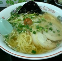 「岡山塩らーめん」@岡山らぁめん 麺屋照清の写真