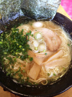 「丸鶏白湯醤油 大盛」@一合舎 前橋店の写真