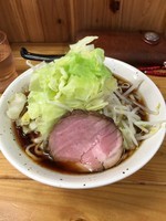 「煮干野菜醤油ラーメン➕中盛」@麺屋 玲の写真
