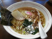 「ラーメン（５００円）」@中華夢食堂の写真