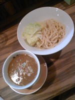 「濃厚煮干しつけ麺（中盛）７９０円」@つけめん油そば 五丁目煮干しの写真