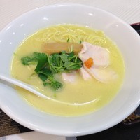 「鶏 白湯SOBA（￥880）」@銀座 篝 ラゾーナ川崎プラザ店の写真