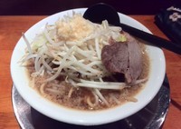 「めん（野菜少なめ）」@麺者我楽の写真