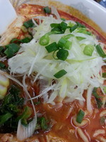 「ドラたんたんめん７５０円スーパードラゴン級」@らーめん ドラごんちの写真