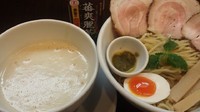 「豚CHIKIつけ麺２玉９００円」@ラーメン家 みつ葉 本店の写真