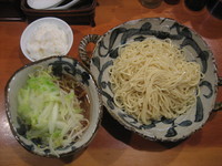 「つけめん大（400g）800円＋野菜100円ほか」@中華そば 榮じの写真